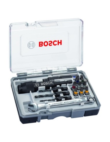 BOSCH 2607002786 Juego de 20 puntas de destornillador Drill&Drive PH2