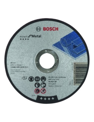 BOSCH 2608600219 Disco corte recto Expert Metal AS 46 S BF 125 16