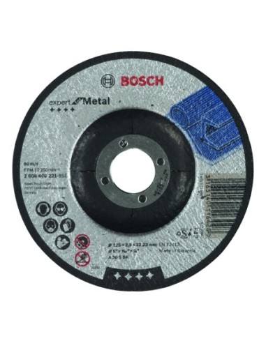 BOSCH 2608600221 Disco corte acodado Expert Metal A 30 S BF 125 25