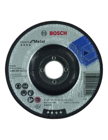 BOSCH 2608600223 Disco desbaste acodado Expert Metal A 30 T BF 125 60