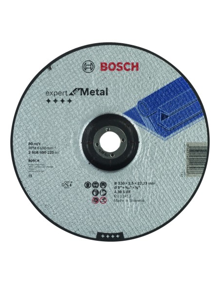 BOSCH 2608600225 Disco corte acodado Expert Metal A 30 S BF 230 25