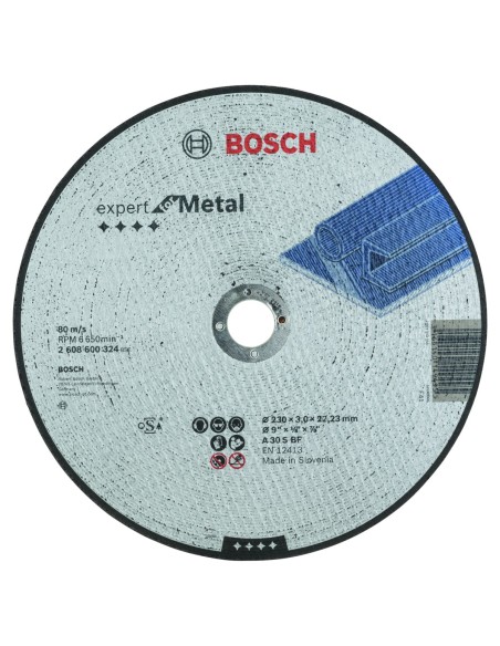 BOSCH 2608600324 Disco corte recto Expert Metal A 30 S BF 230 30