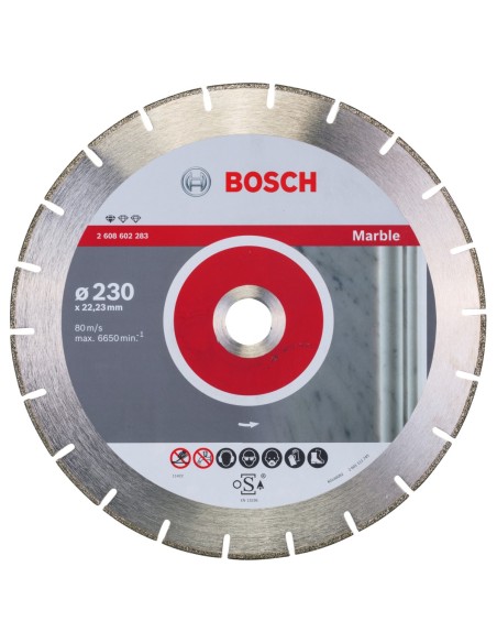 BOSCH 2608602283 Disco tronzador diamante Standard Marble 230x2223x28x3