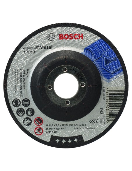 BOSCH 2608600005 Disco corte acodado Expert Metal A 30 S BF 115 25