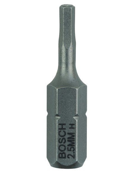 BOSCH 2607001720 Punta de atornillar extra dura HEX 25 25 mm