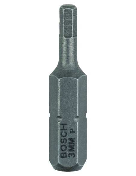 BOSCH 2607001722 Punta de atornillar extra dura HEX 3 25 mm