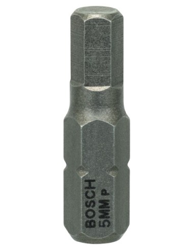 BOSCH 2607001726 Punta de atornillar extra dura HEX 5 25 mm