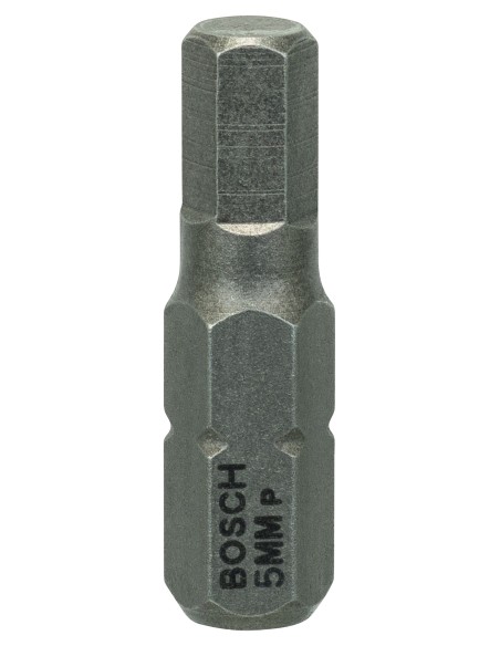 BOSCH 2607001726 Punta de atornillar extra dura HEX 5 25 mm