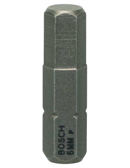 BOSCH 2607001728 Punta de atornillar extra dura HEX 6 25 mm