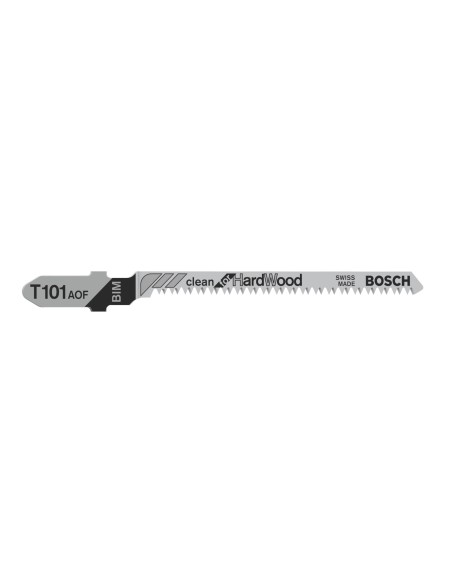 BOSCH 2608636225 Hoja de sierra de calar T 101 AOF Clean for Hard Wood