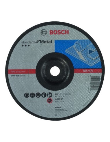 BOSCH 2608603184 Disco desbaste Standard Metal A 24 P BF 230 2223 60