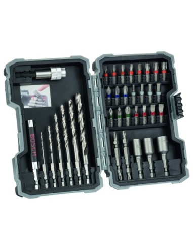 BOSCH 2607017327 Set de brocas y puntas de atornillar (35 piezas) PH1