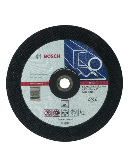 BOSCH 2608600542 Disco corte recto Expert Metal A 36 R BF 300 2540 28