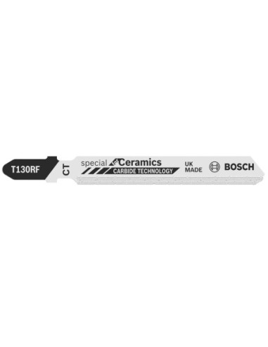 BOSCH 2608633104 Hoja de sierra de calar T 130 RF Special for Ceramics