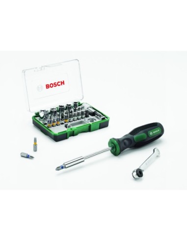 BOSCH 2607017331  Set atornilladores carraca mini 27 unidades