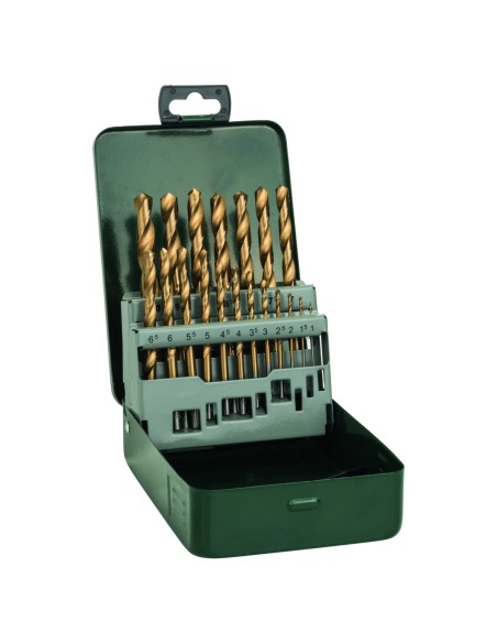 BOSCH 2607019437  Set con 19 brocas Titanium metal