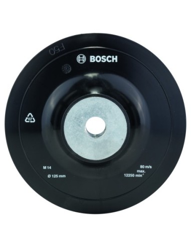 BOSCH 2609256257 Plato lijador amoladora sistema sujeción 125 Ø 125