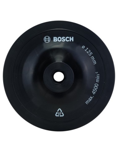 BOSCH 2609256281 Plato lijador taladro 125 sistema sujeción Ø 125