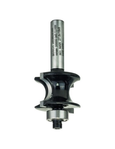 BOSCH 2608628360 Fresa de medidas cañas 8 mm R1 6 mm L 19 mm G 63 mm