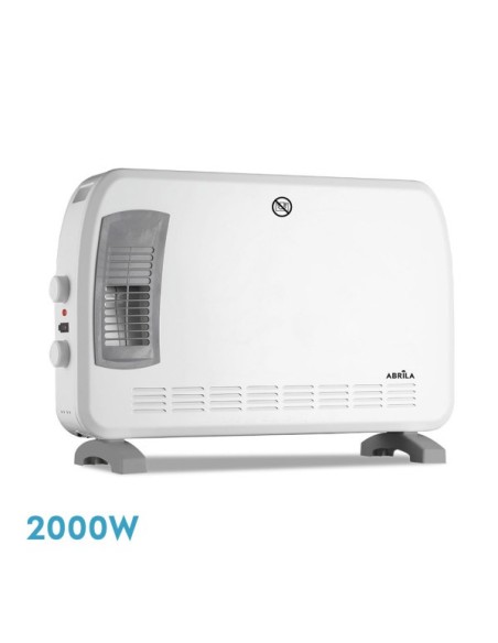 Convector BENGALA Blanco y Gris de 2000 W