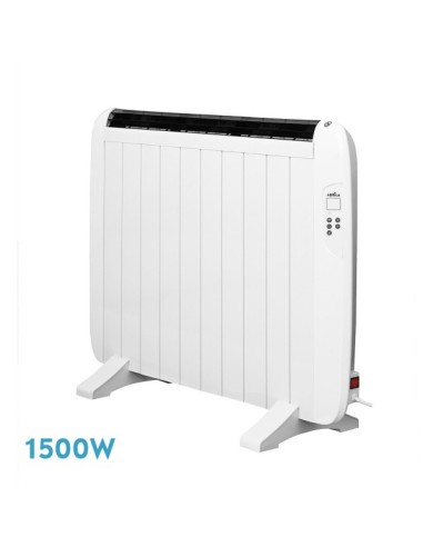 Emisor térmico de aluminio GABAN Blanco de 1500 W