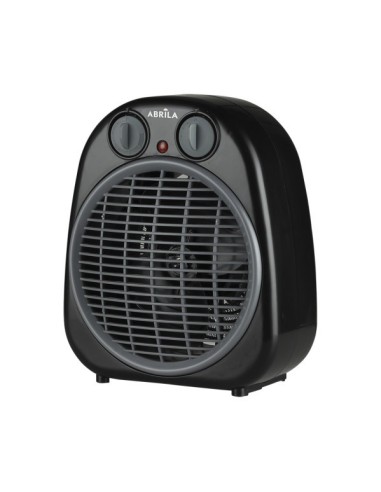 Termoventilador eléctrico FOGATA Negro y Gris de 2000 W