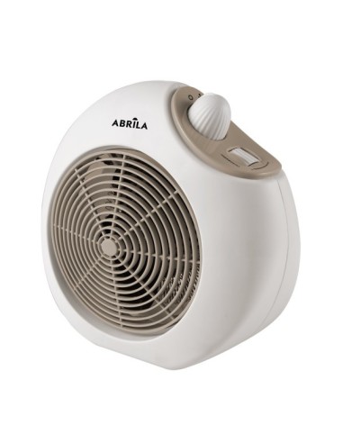 Termoventilador eléctrico SAVONA Blanco y Beis de 2000 W