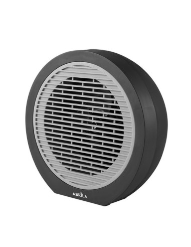 Termoventilador eléctrico BRINDISI Negro y Gris de 2000 W