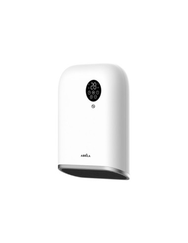 Termoventilador de baño ANDORRA Blanco y Negro de 2000 W