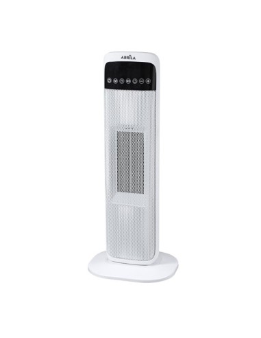 Termoventilador cerámico GUADALUPE Blanco y Negro de 2000 W