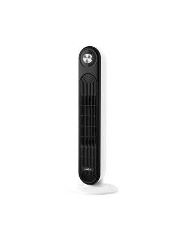 Termoventilador cerámico GRECIA Blanco y Negro de 2000 W