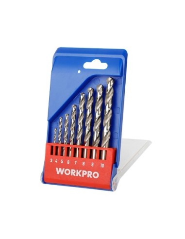 Juego de 8 piezas para metal WORKPRO®