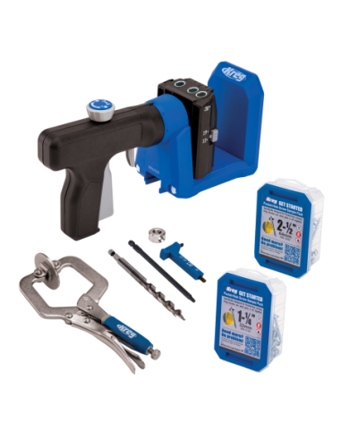 Kreg® KPHJ520PRO-INT Conjunto para realización de agujeros de bolsillo Pocket-Hole Jig 520PRO